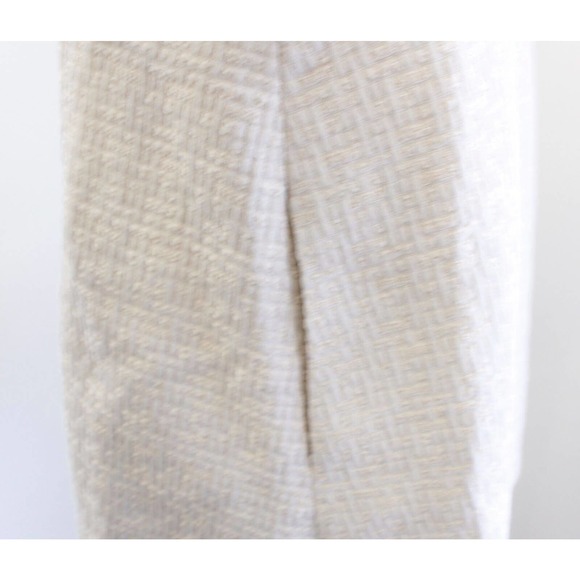 Gal Meets Glam Whitney Ivory Textured Boucle Tweed Fit and Flare Dress SIze 8 - Picture 10 of 11
